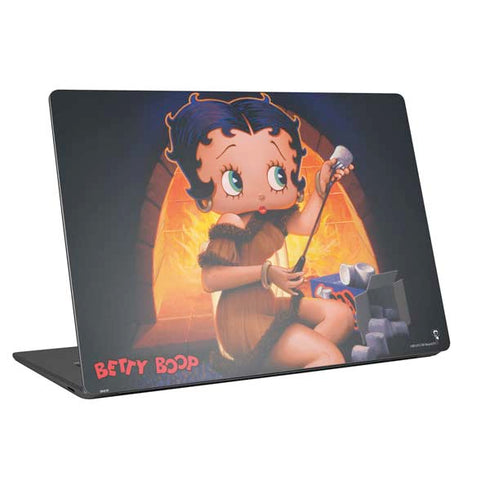 Betty Boop Roasting Marshmallows Universal Laptop 12in (9.8 x 6.8in) Skin